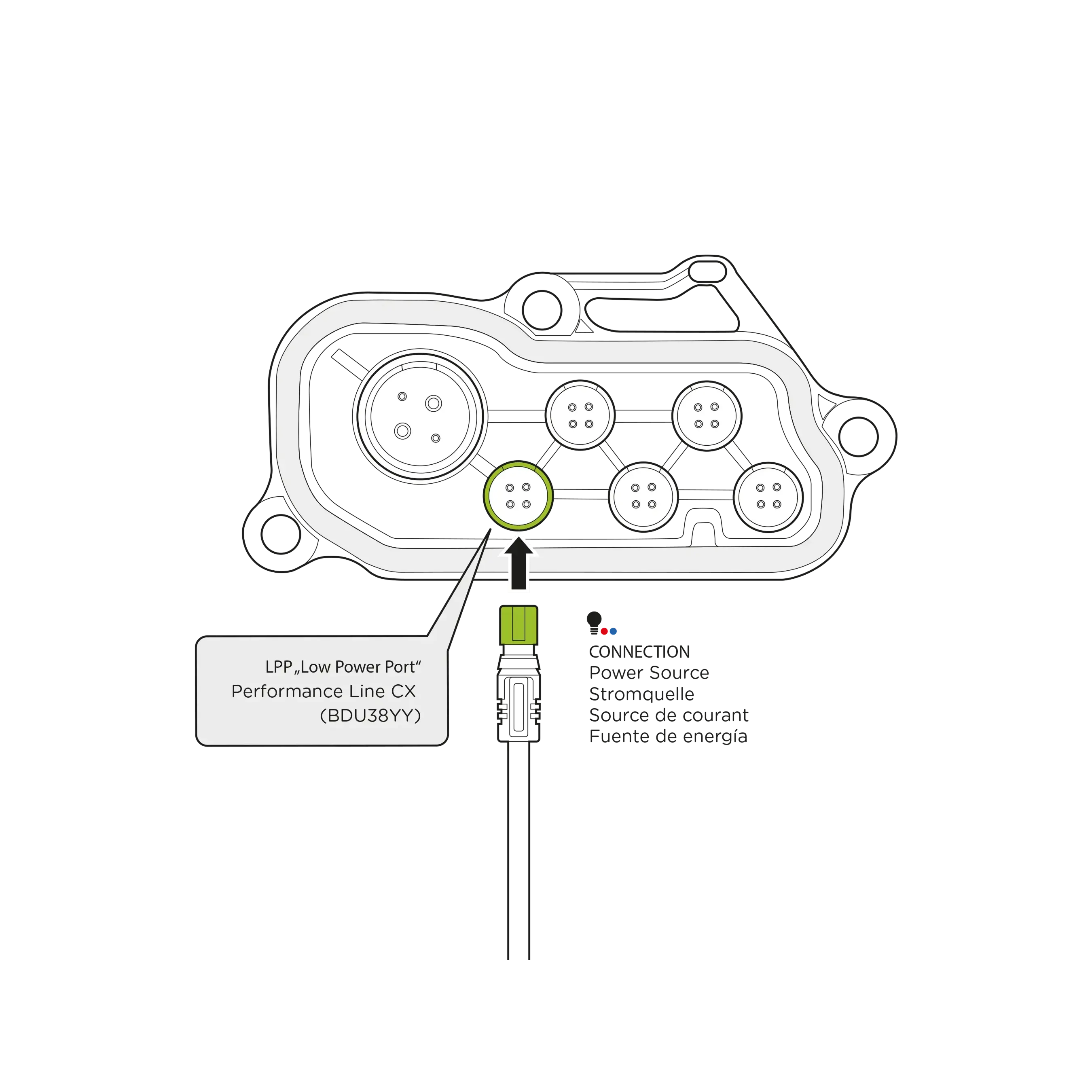 Bosch LPP E-Bike Cable - Image 2