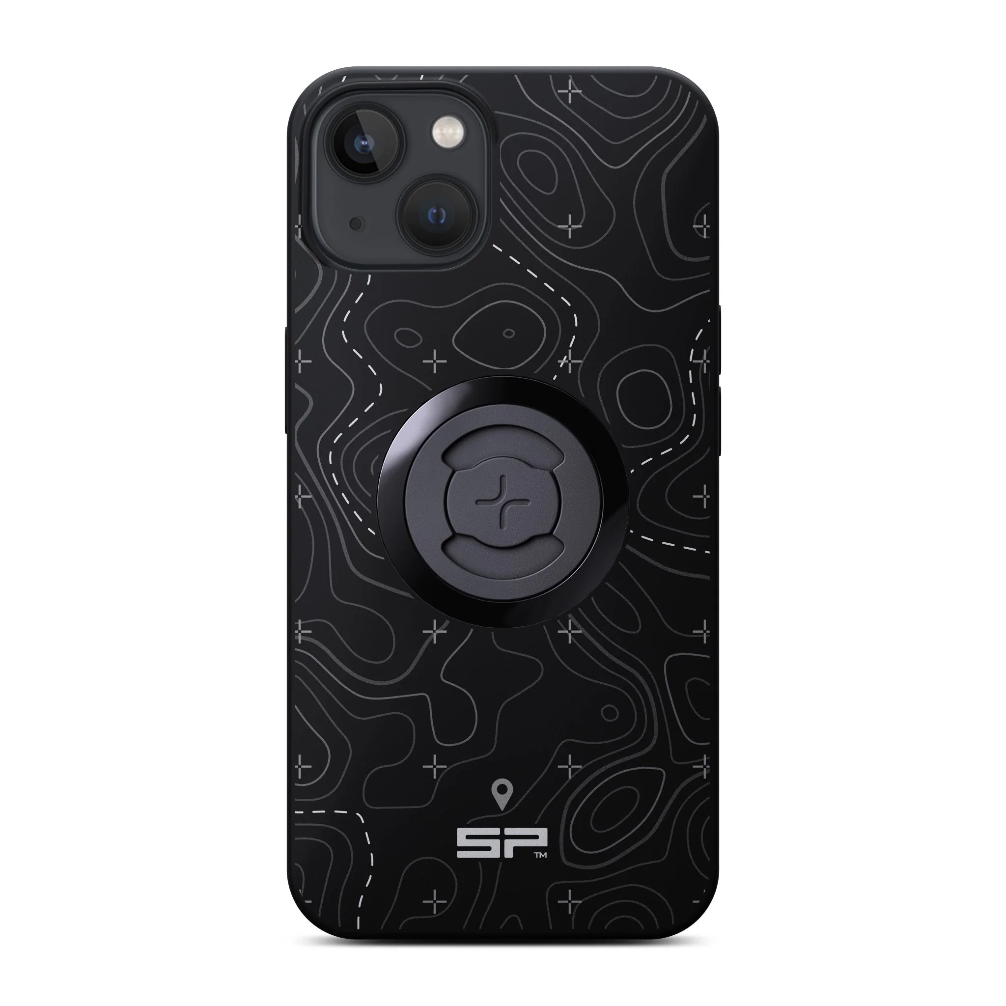 Edition Phone Case - Topo Lines (Grey)